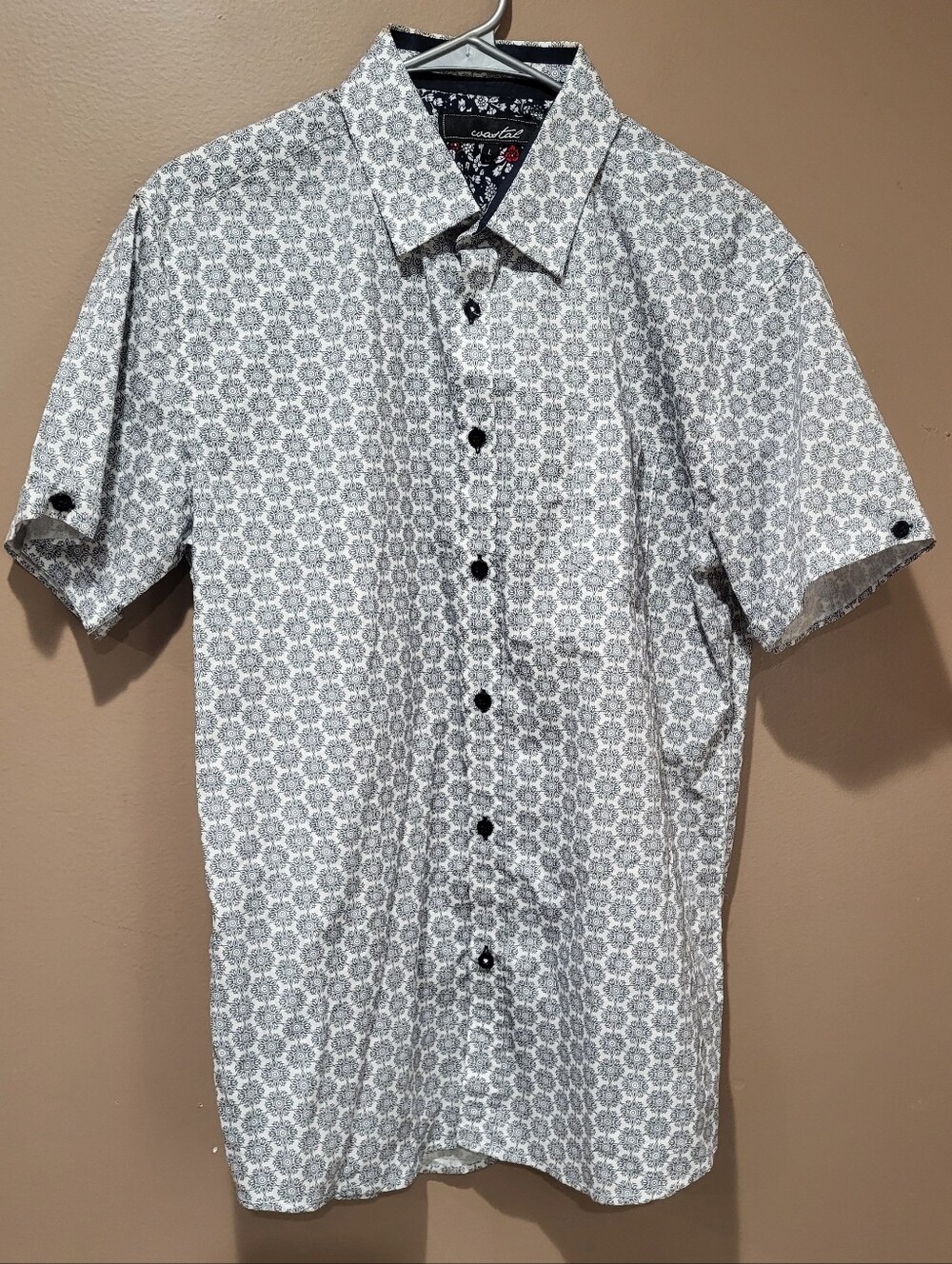 Coastal 100% Cotton Short Sleeve Button Down